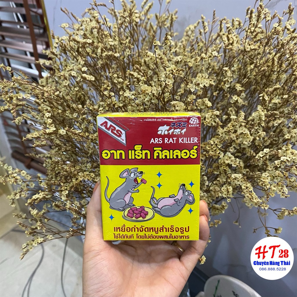 Thuốc Diệt Chuột Thái Lan Ars Rat Killer Hộp 80g