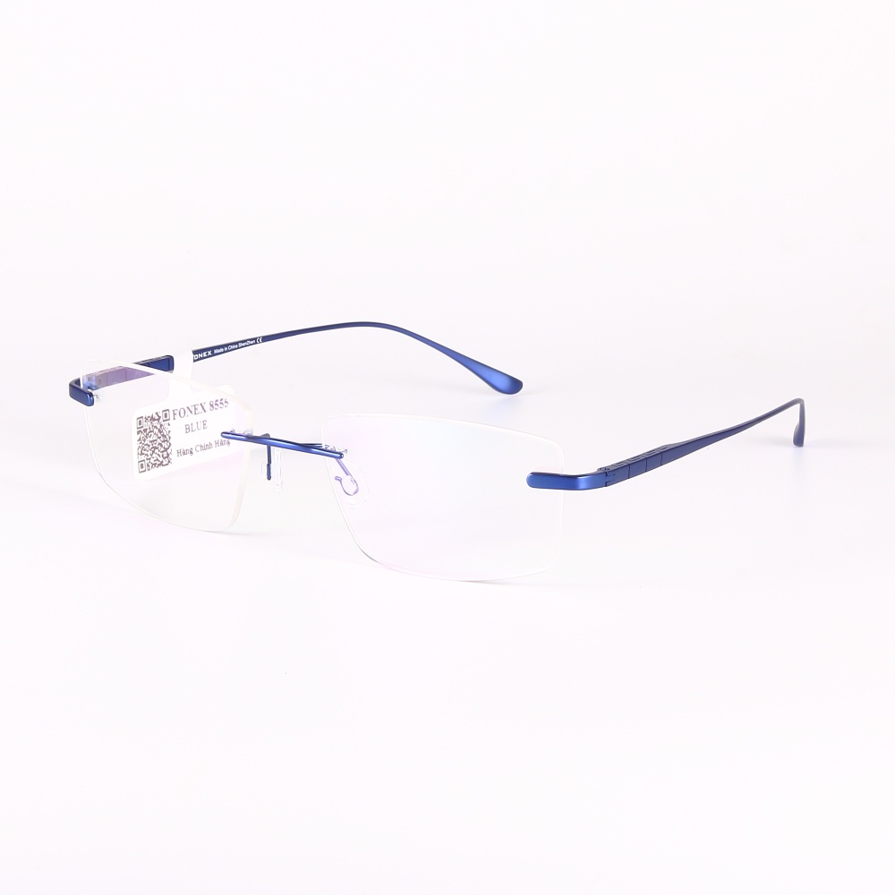 [ HÀNG CHÍNH HÃNG ] Gọng kính cận Nam Nữ Fonex 8555 hàng hiệu Full Box