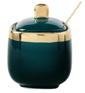 Hũ gia vị xanh cổ vịt