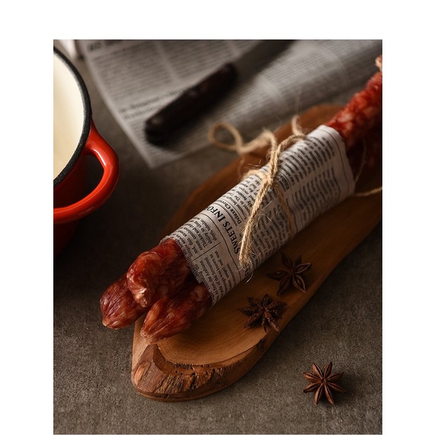 Cuộn Giấy Nến Lót Nướng Bánh Hình Tờ Báo Phong Cách Vintage - Dumi Shop