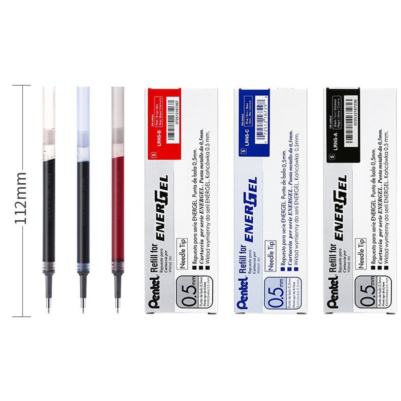 Ngòi bút bi gel Pentel Energel LRN5, 0.5mm