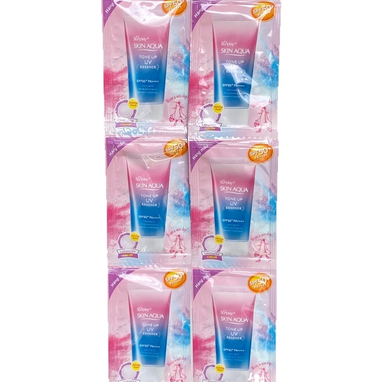 Sữa chống nắng dưỡng da Sunplay Skin Aqua SPF 50/PA++++ 3g (hết trắng)