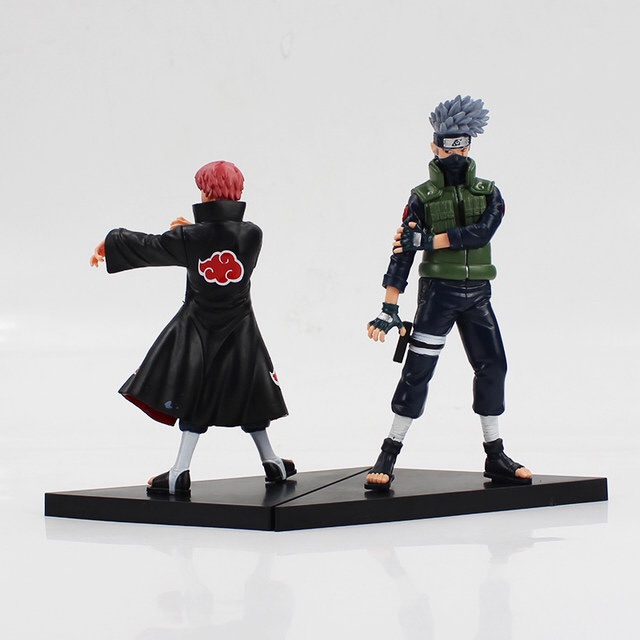 Set 2 Mô Hình Phim Naruto Hatake Kakashi + Sasori 16 - 18cm