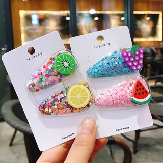Kẹp tóc Hàn Quốc Hình Trái Cây Siêu dễ thương