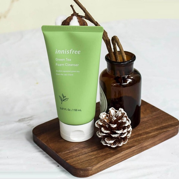 Sữa Rửa Mặt Innisfree Green Tea Foam Cleanser Không Gây Khô Da 150ml | BigBuy360 - bigbuy360.vn