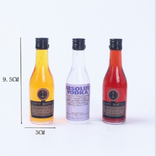 Mô hình chai rượu/bia trang trí bánh sinh nhật