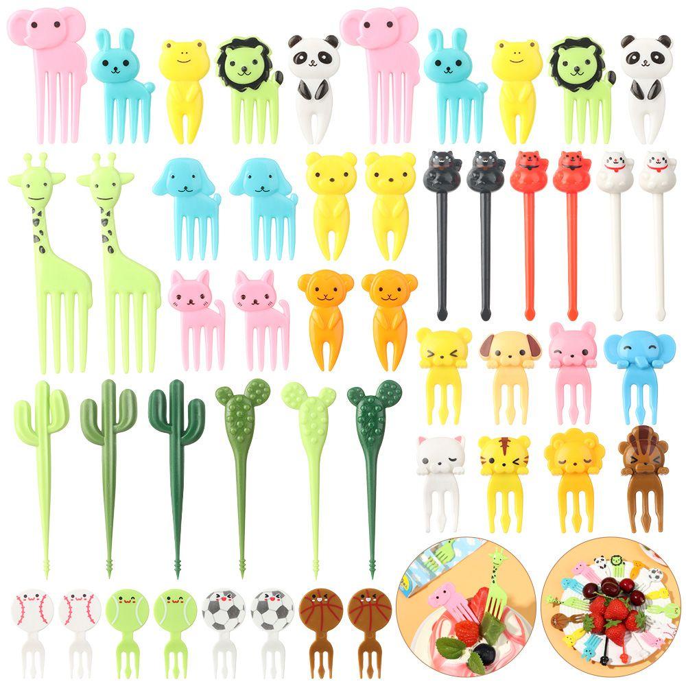 Tăm Xỉa Răng Mini Hình Động Vật Dùng Để Trang Trí Tiệc Cho Bé
