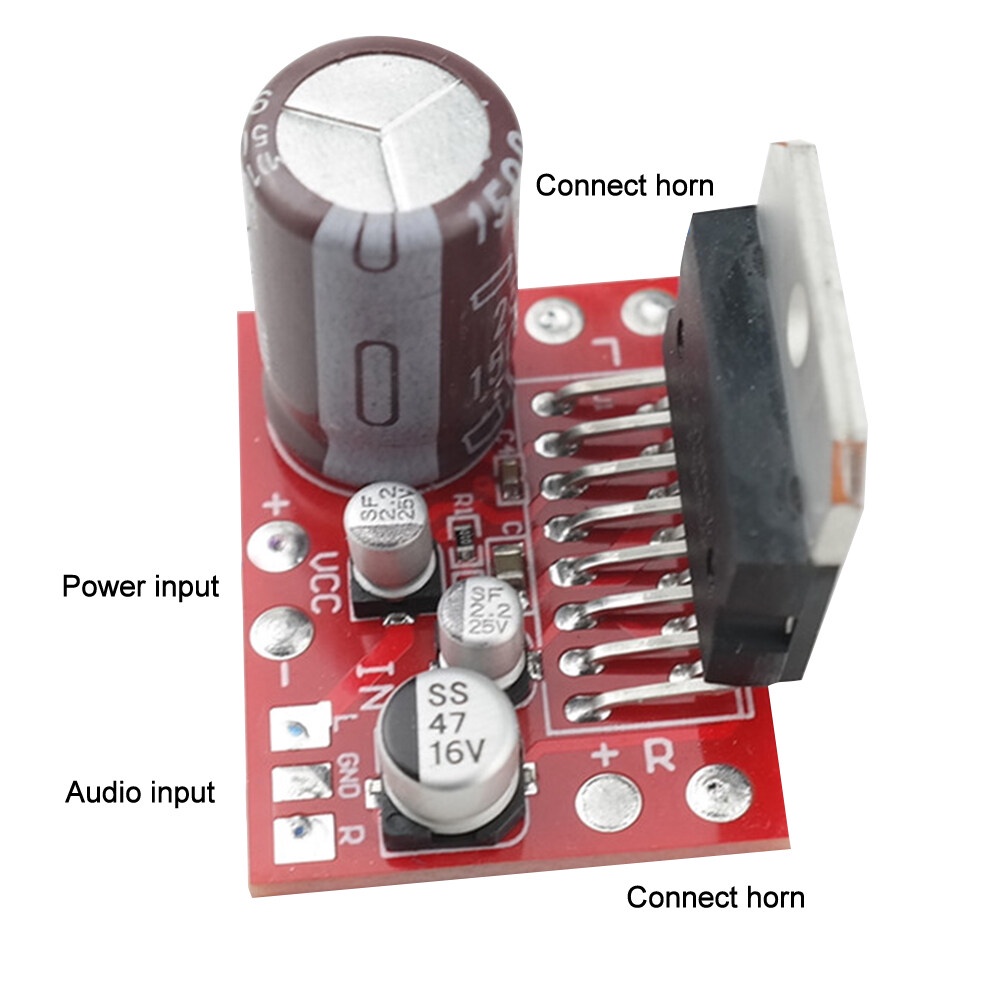 Bảng mạch khuếch đại âm thanh ZIQQUCU TDA7379 CD7379 DC9V-17.5V 38W + 38W chuyên dụng