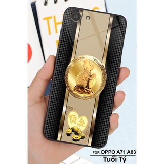 Ốp lưng oppo a71-oppoa83 in hình 12 con giáp chất