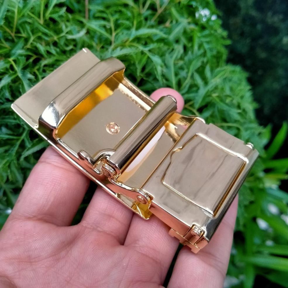 ✅Hàng Xịn✅ Mặt Khóa Cá Sấu Thắt Lưng Nam - Khóa Chống Gỉ Dùng Cho Thắt Lưng Da Có Rãnh Ở Giữa