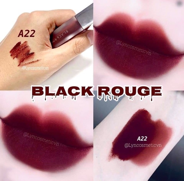 [Màu A18-A32]SON BLACK ROUGE AIRFIT VELVET TINT | BigBuy360 - bigbuy360.vn