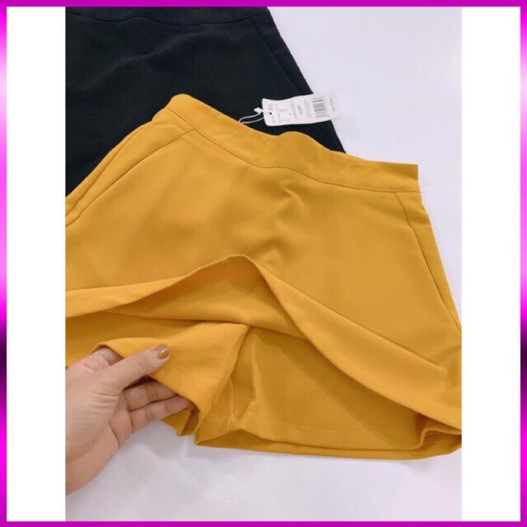 [Xả Kho 3 Ngày] QUẦN GIẢ VÁY DÁNG CHỮ A - QUẦN VÁY COTTON CAO CẤP