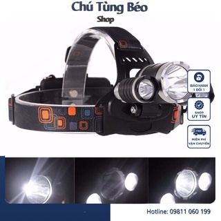 Đèn Pin Đội Đầu 3 Bóng Led