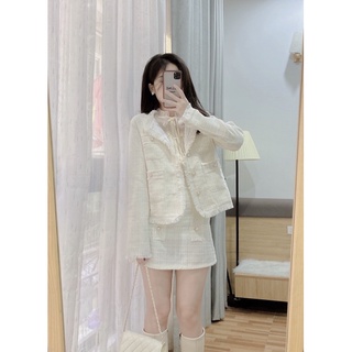 Set dạ be ánh nhũ