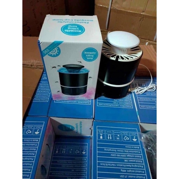 Đèn bắt muỗi hình trụ dùng cổng USB