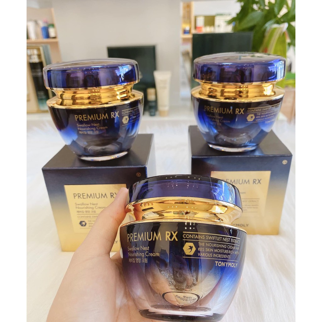 Kem Tổ Yến Chống Lão Hóa Tonymoly Premium RX Swallow Nest Nourishing Cream