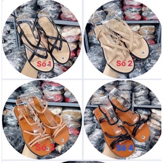 Dép sandal đế bệt siêu xinh bánh bèo cho bạn nữ ❤ Freeship ❤