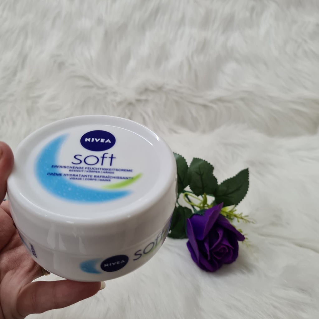 Kem dưỡng ẩm NIVEA soft Đức mẫu mới
