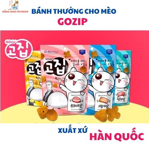 Bánh thưởng dinh dưỡng cho mèo GOZIP_Tặng xúc xích cho đơn hàng từ 49k (Snack)