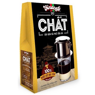 Vinacafe Chất - Sài Gòn Cà Phê Sữa Đá Hộp 10 Gói x 29G