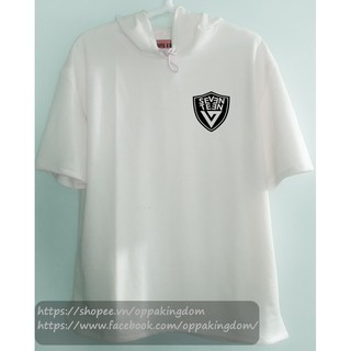 Áo hoodie Seventeen tay ngắn