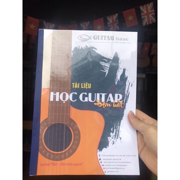 Tài liệu học guitar đệm hát. Guitar isaac biên soạn. 16 bài học guitar đệm hát cơ bản.