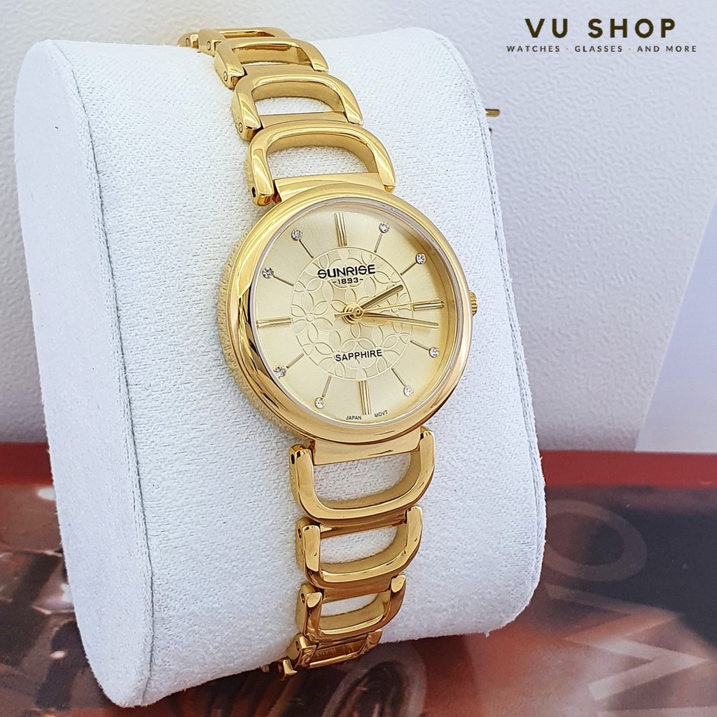 Đồng hồ nữ Sunrise 9997SA Lắc tay Chính hãng