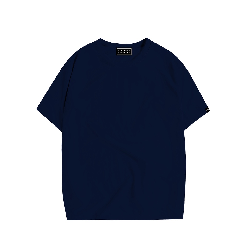 Áo Thun Trơn Cotton 100% Elektron Nam Nữ Oversize