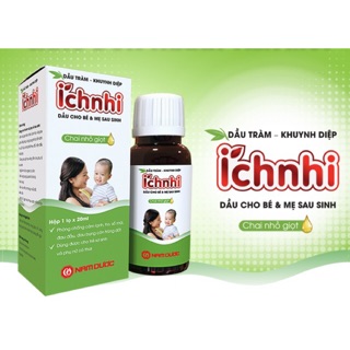 Dầu tràm Ích nhi cho bé yêu lọ 30ml