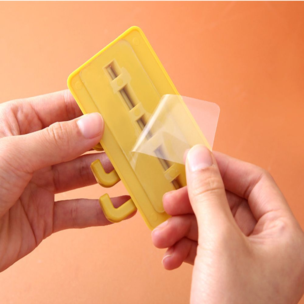 Móc Treo Đồ Bằng Nhựa Dán Tường Không Để Lại Dấu Nhiều Màu Sắc Tiện Dụng Cho Nhà Bếp/Phòng Tắm