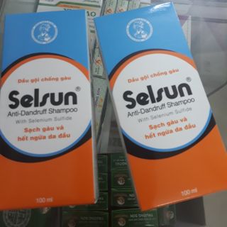 (Hàng Chính Hãng ) Dầu Gội Đầu Selsun 100ml