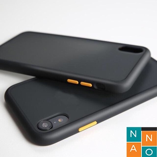 Ốp Iphone Lưng Nhám Chống Sốc,Phím Màu,Chống Bám Vân Tay 7Plus,8Plus,x,xsmax,11,11promax,12,12promax,13,13promax