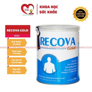 Sữa Recova Gold 400G - Dinh Dưỡng Cân Bằng, Năng Lượng Thích Hợp khoahocsuckhoe