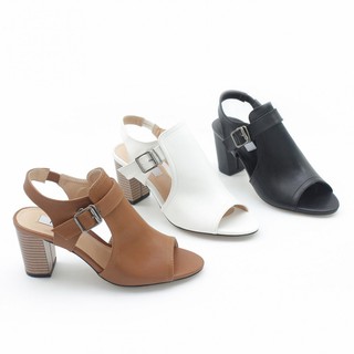 Giày Giả Boot Sapo 7cm Đế Vuông Hở Mũi Pixie P341