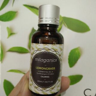 Tinh Dầu Sả Chanh Milaganics (30ml)