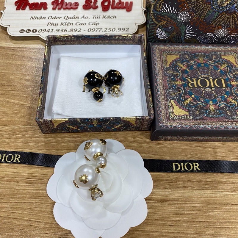 Bông tai cao cấp Dior