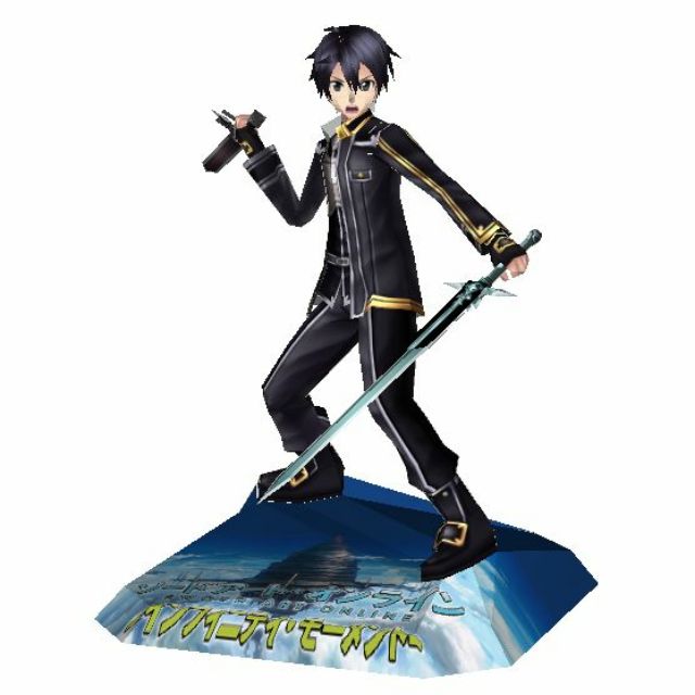 Mô hình giấy anime/ game  Kirito Infinity moment