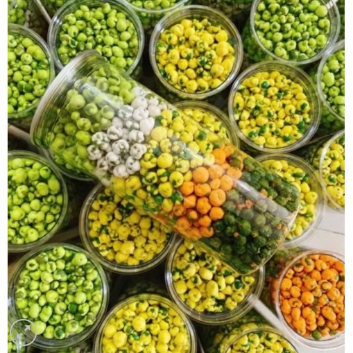 ( có video )đậu hà lan mix 5 vị _ tinhhoatrathaomoc