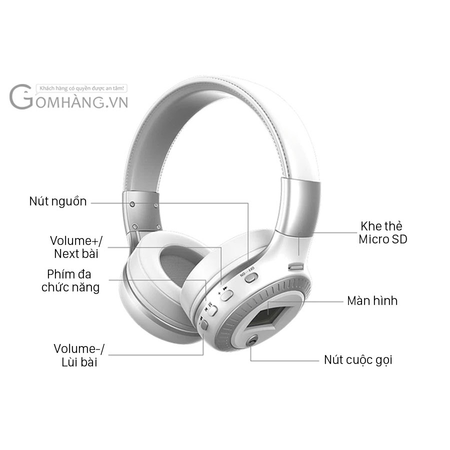 Tai nghe Bluetooth Zealot B19 Đen