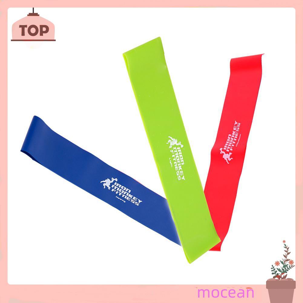 Easydeal 3pcs Tension Resistance Band Loop Strength Weight Training Fitness