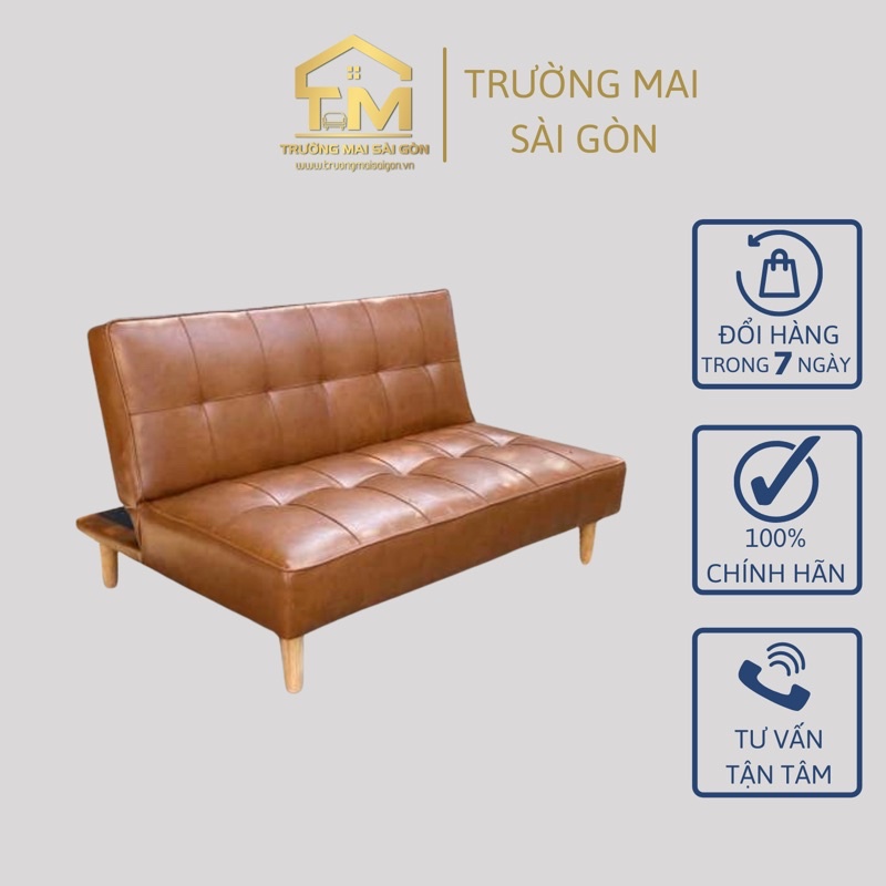 sofa bed giường nằm mini Trường Mai Sài Gòn thư giãn 3 trong 1 tiện lợi không gian