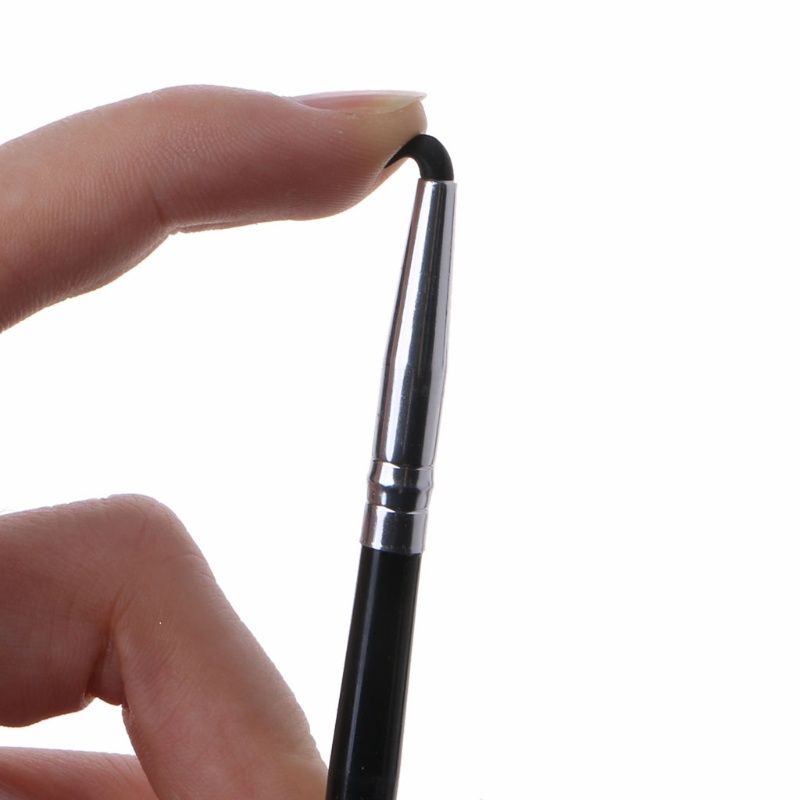Bộ 5 bút màu đen, cọ đầu silicon trét màu tạo hình điêu khắc tranh vẽ resin đất sét