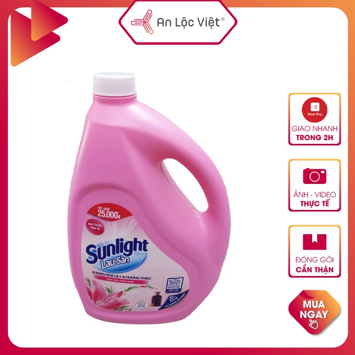 Nước lau sàn Sunlight 1kg - 3.6kg