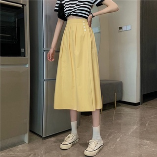 Chân váy dài Ulzzang