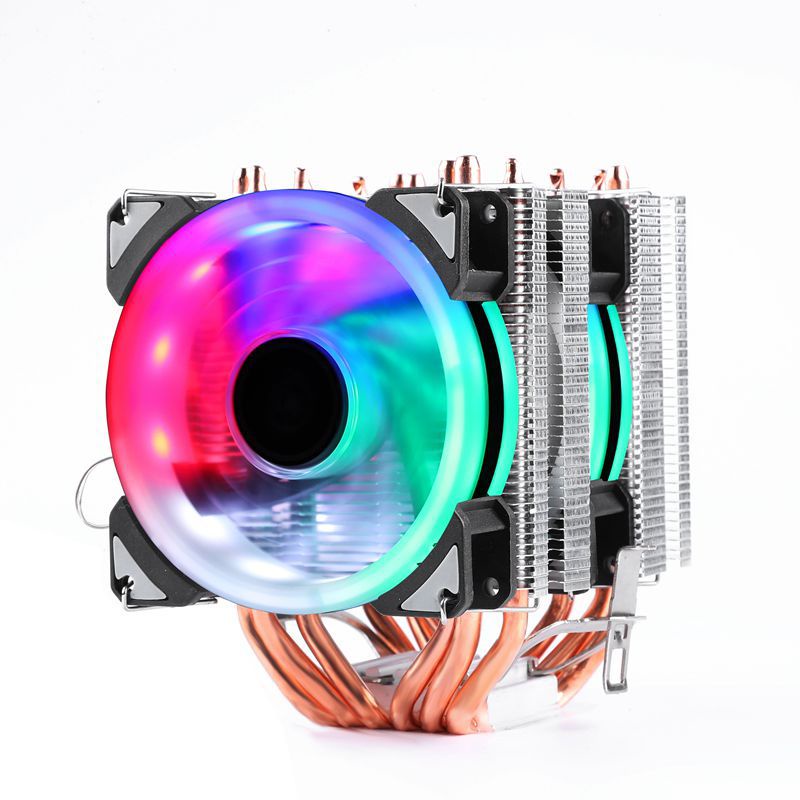 Quạt TảN NhiệT CPU MáY TíNh 6 ỐNg ĐồNg 1366AMD X79 X58 2011 Pin
