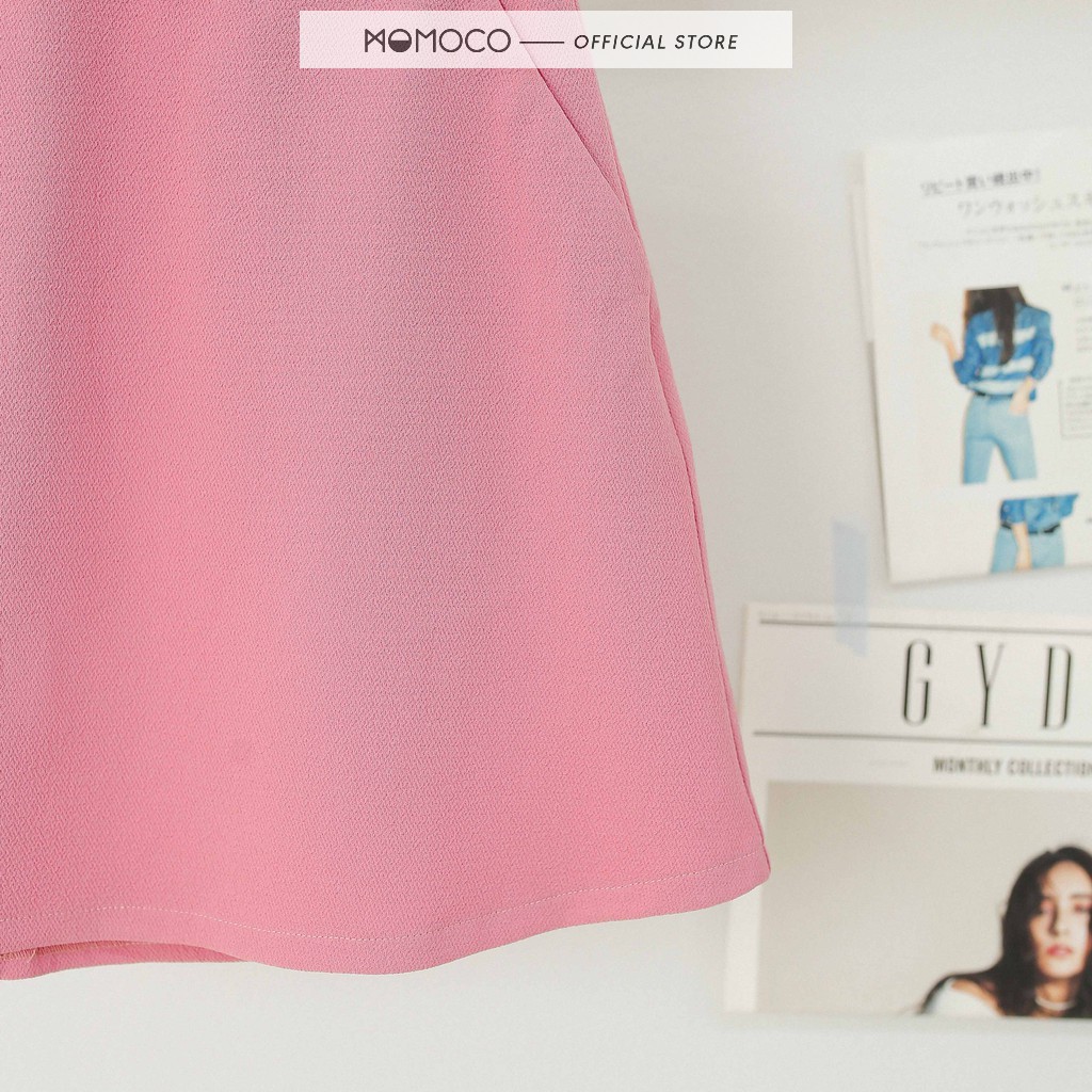 Chân Váy Basic MOMOCO Kiểu Dáng Chữ A Cạp Rời Thanh Lịch M1986