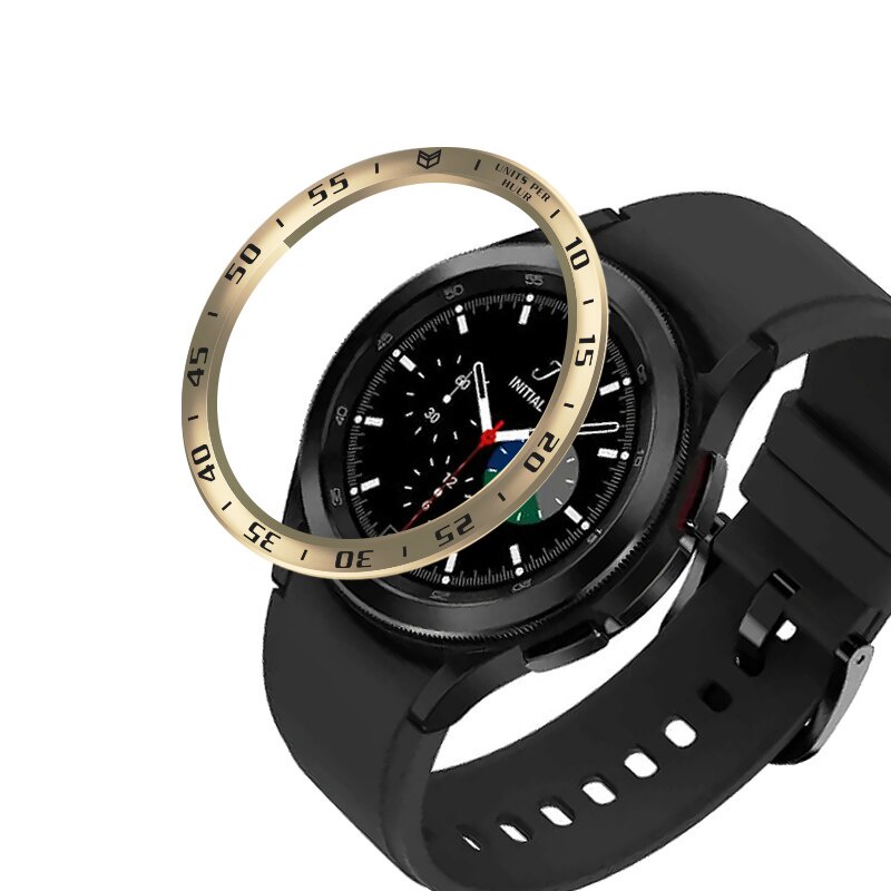 Khung thép không gỉ chất lượng cao bảo vệ đồng hồ thông minh Samsung Galaxy Watch 4 Classic 46mm