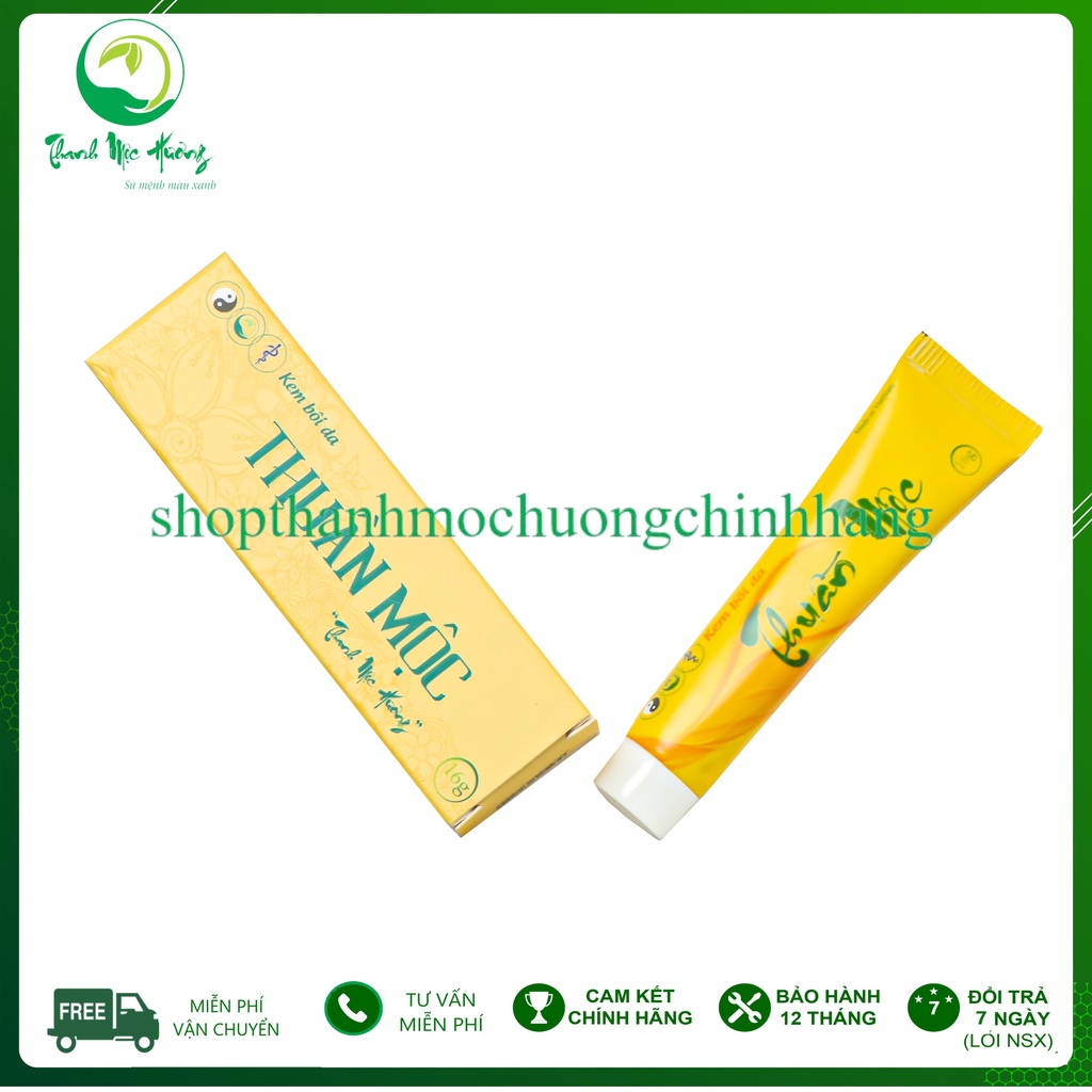 Kem bôi da Thuần Mộc 16g Thanh Mộc Hương