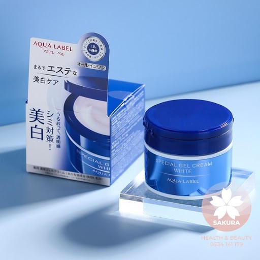 Kem Dưỡng Da 5 Trong 1 Xanh Shiseido Aqualabel Special Gel Cream