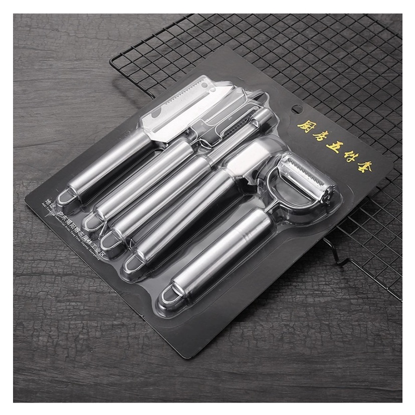 Bộ set 5 Dao Nạo, Gọt Hoa Quả Đa Năng